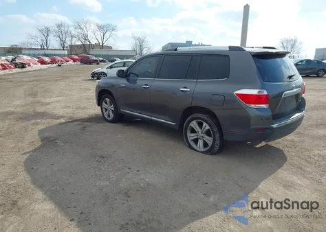 2013 Toyota Highlander Limited V6 из США, поврежденный, VIN 5TDDK3EH6DS224985